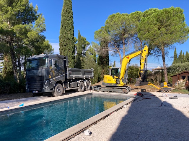 Travaux de terrassement et aménagement de terrain par MTP